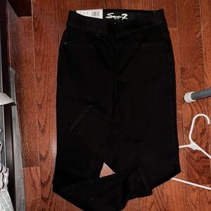 Seven7 Classic Black Denim Pants